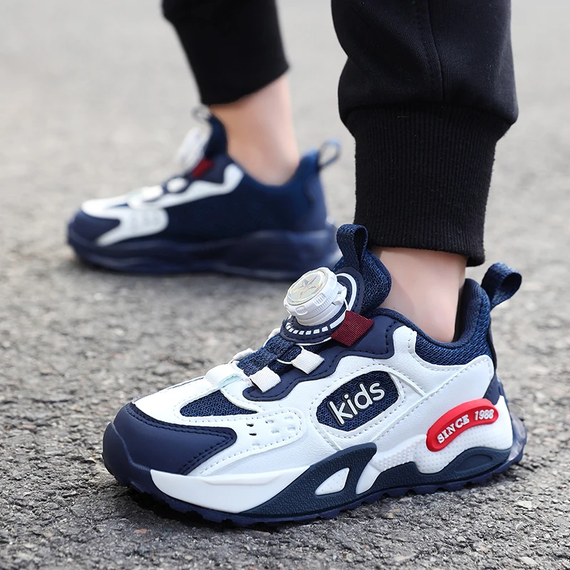 

Kids Outdoor Running Shoes Breathable Non-Slip Boys Girls Summer Casual Tennis Sneakers Sports Walking Size 28-39