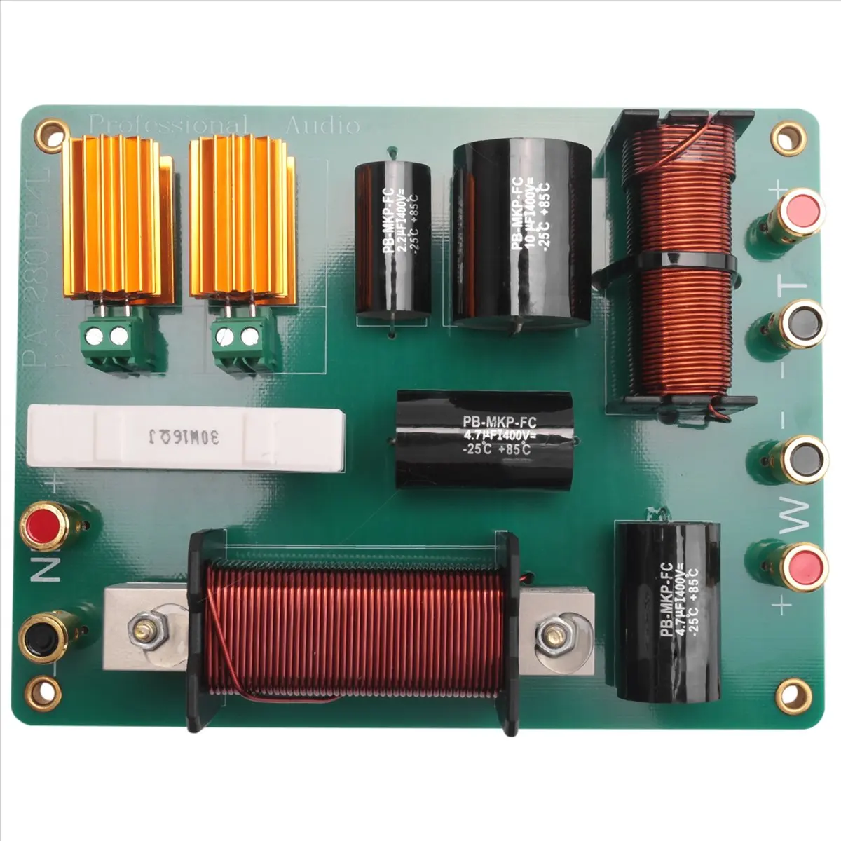 SCLS Two-Way Speaker Crossover Professional Stage Performance 1500W Frequency Divider for Single 15 Inch 18 Inch Speaker