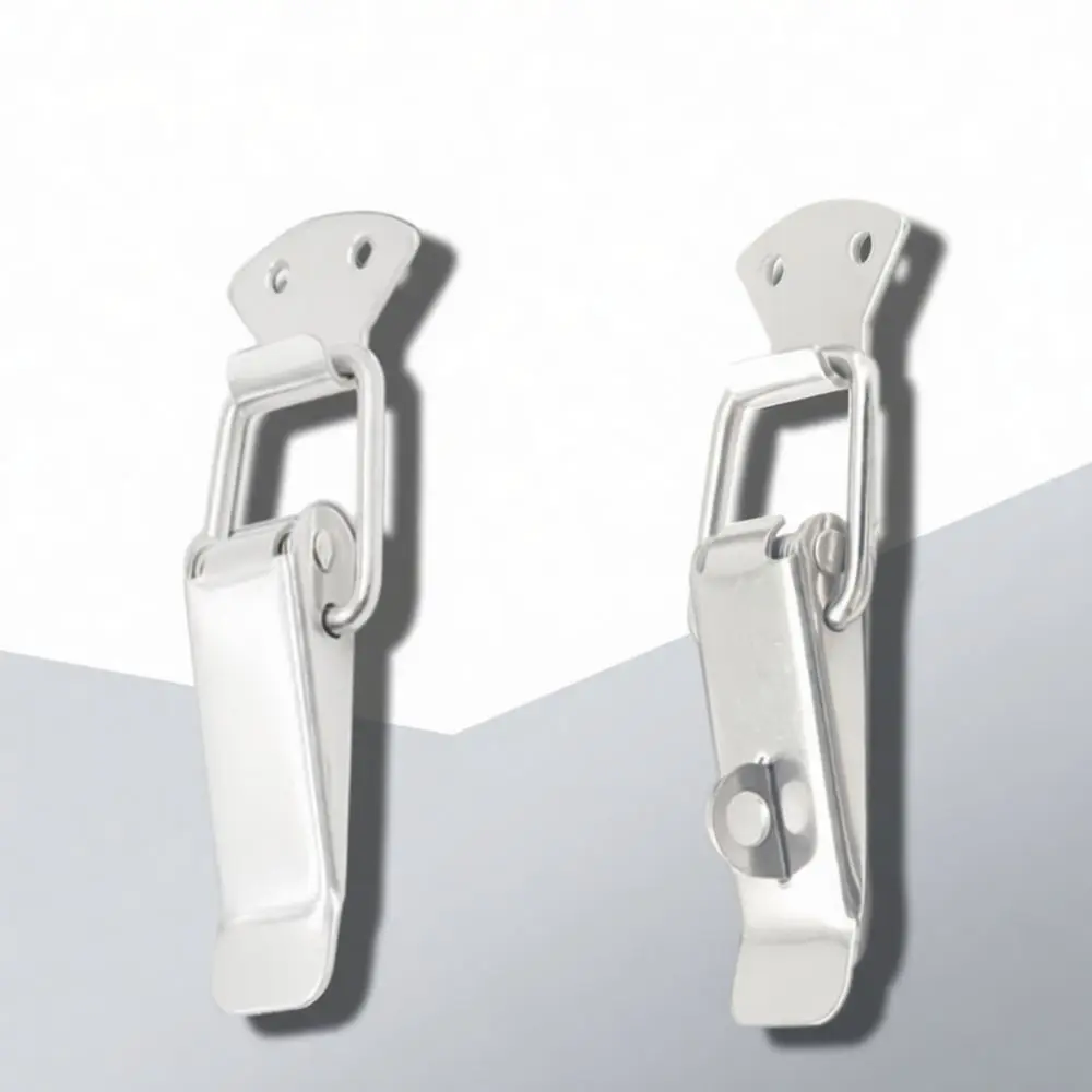 Adjustable Metal Toggle Latch Hasp Spring Loaded Clamp For Storage Box Beehive Industrial Furniture Hardware