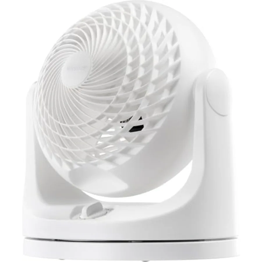 

WOOZOO Desk Fan Oscillating Air Circulator 3 Speeds 36Feet Max Air Distance 244ft² Coverage 112° Adjustable Vertical Tilt 29db