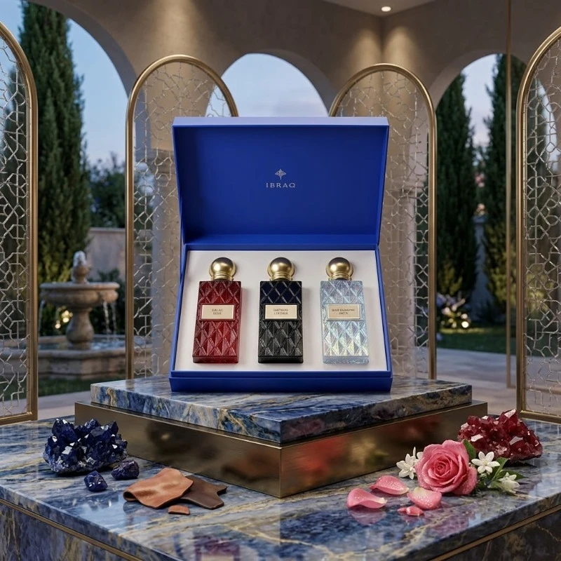 Luxury Perfume 100x3ml Gift Set 3 Piece Unisex Fragrance Long Lasting Elegant Fresh Oriental Aromatic Aquatic Signature Scent