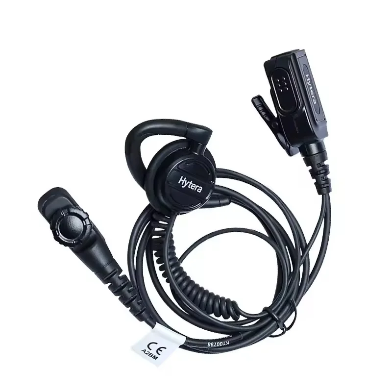EHN12-Ex Wired Headset PTT - Microphone Headset without Microphone (ATEX) for PD790Ex HYTERA Handheld Two-Way Radio Remote