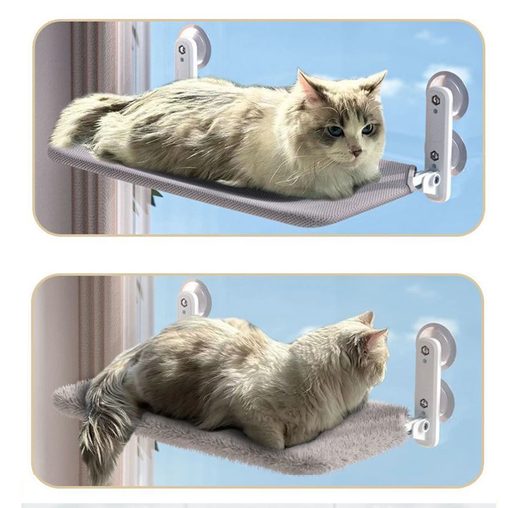 Foldable Cat Hammock Window Breathable Cloth Windowsill Cat Bed 45x30cm 52x30cm Cat Litter Cat Accessories Cat Supplies
