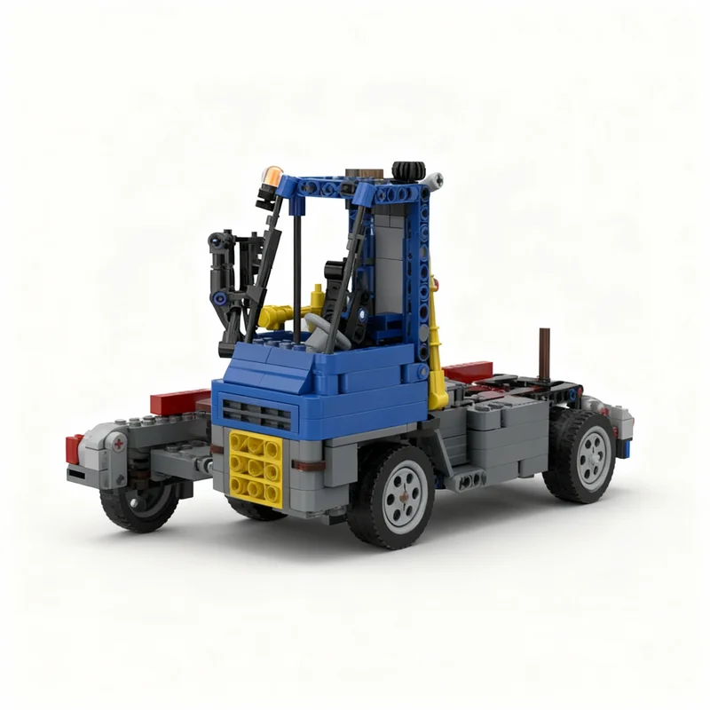861pcs MOC Container Terminal Tractor In 1 21 Terberg YT 193 Technical Model Building Blocks Construction Display Craft Brick