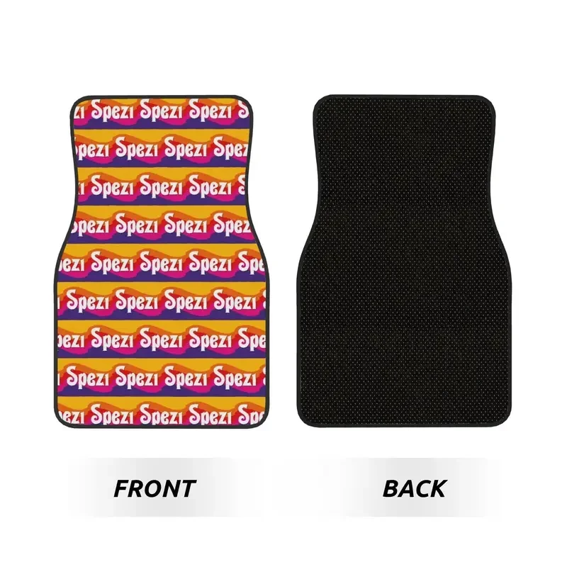 Crystal Velvet Car Floor Mats 4 Pcs Non-Slip Carpets Rugs Paulaners Spezis Germany Universal Car Front Rear Carpets Foot Mats 2