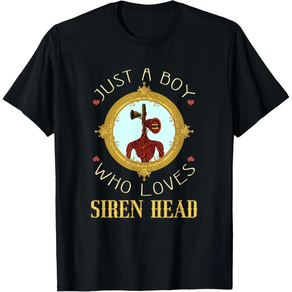 American Cryptid Siren Head T-Shirt Mysterious Alien Creature Tshirt Mysticism Lover Unisex Shirt Men Women Crewneck Tee Tops