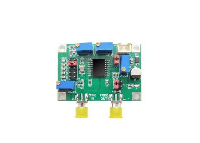 XR2206 Adjustable Low Frequency Signal Generator Module FSK Modulation 0.1Hz-1M Waveform Selection Amplitude Adjustment