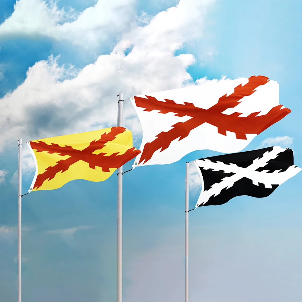 الاسبانية الإمبراطورية الصليب من بورجوندي العلم ثلاثة ألوان 3x5 قدم البوليستر راية تحلق 90x150 سنتيمتر مخصص العلم في الهواء الطلق أعلام لافتات