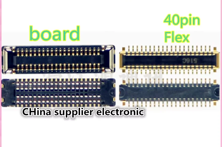 For OPPO A92S A72 A52 A32 A93 Display Seat Main Board Connection Cable Flex 40pin