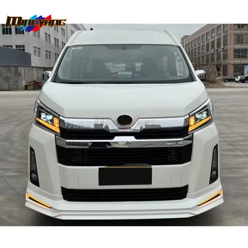 하이에이스 2018용 원스톱 자동차 고품질 프론트 립 카 범퍼 바디 키트