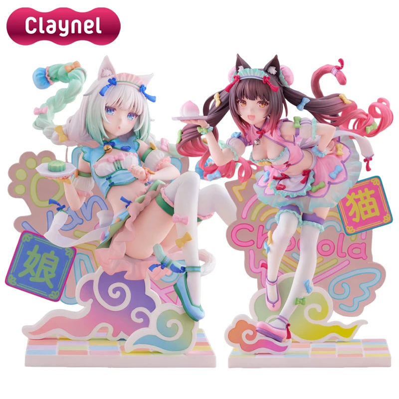 

Original Claynel NEKOPARA Chocola Vanilla Fantasy Chinese Style Action Figure Collectible Model Collectible Model Statuette Gift