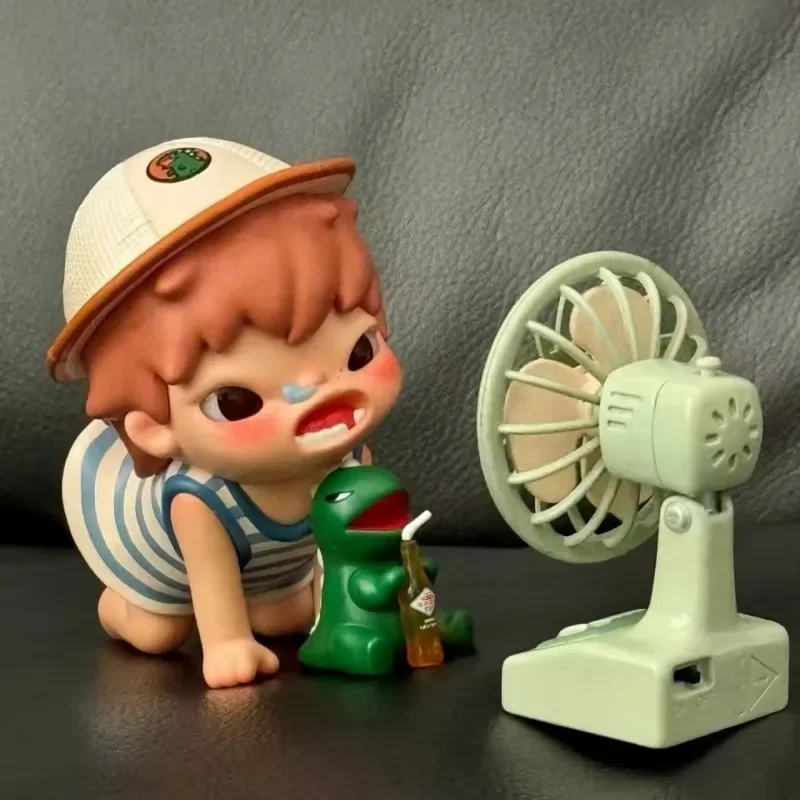 POPMART Hirono Serie SUMMER TIME Actionfigur Original Blind Box Überraschungs-Mystery-Box Niedliche Ornamente Figuren