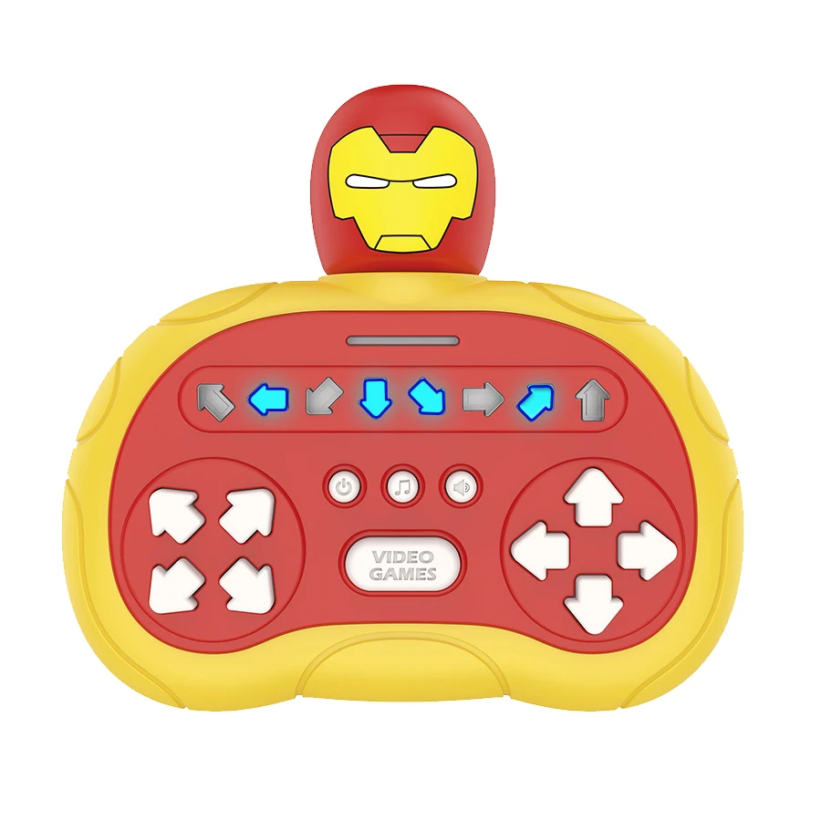 Snel Druk Spel Pop-up Fidget Bubble Elektronisch Pop it Pro Spel Pikachu Stitch Spiderman Licht Anti-stress Speelgoed voor Kinderen Cadeau - afbeelding 1