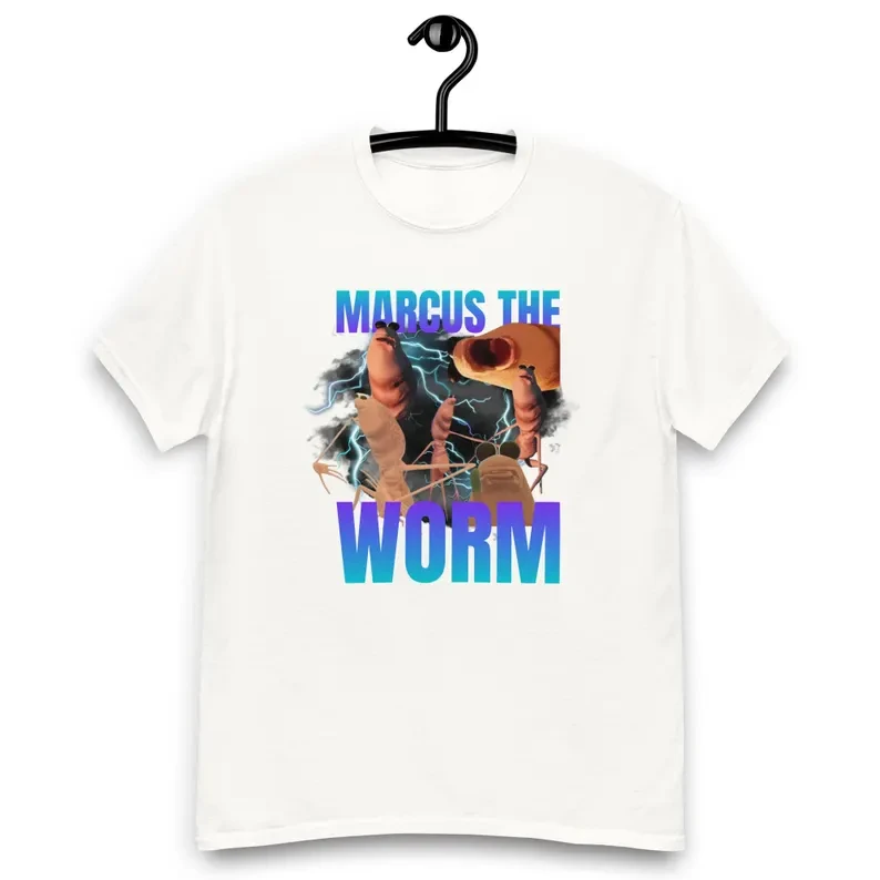 ماركوس الدودة جيمبو جيمس ملعون ميمي Bootleg مضحك ماركوس الدودة للجنسين الكلاسيكية المحملة تنفس وناعمة ملابس للرجال #2