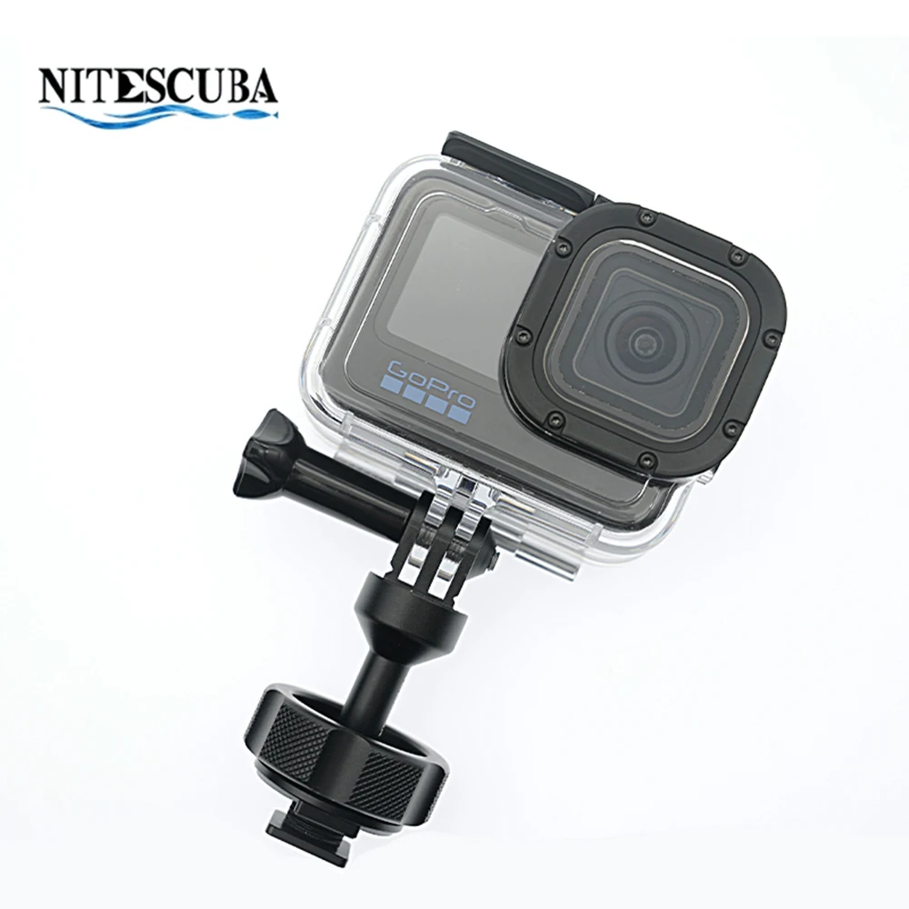 Nitescuba Diving Gopro Hero Accessory Shell Connection Head Cold Hot Shoe Adapter Mount For Camera Housing Underwater photograph