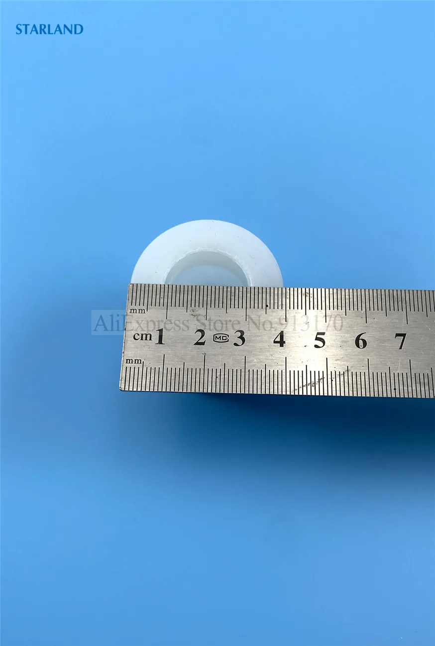 1 шт., утолщенное силиконовое уплотнение, кольцо для гофрированной трубы, аксессуар BQ816, мягкая подача, машины для мороженого, часть, внешний диаметр 4 см