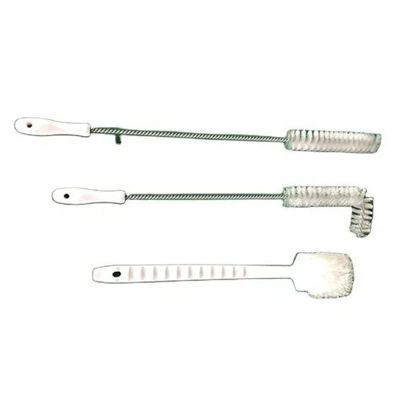 Big White Brush Special Fryer Filter Oil Truck Cleaning Oil Brush Kitchenware High Temperature Brush Set