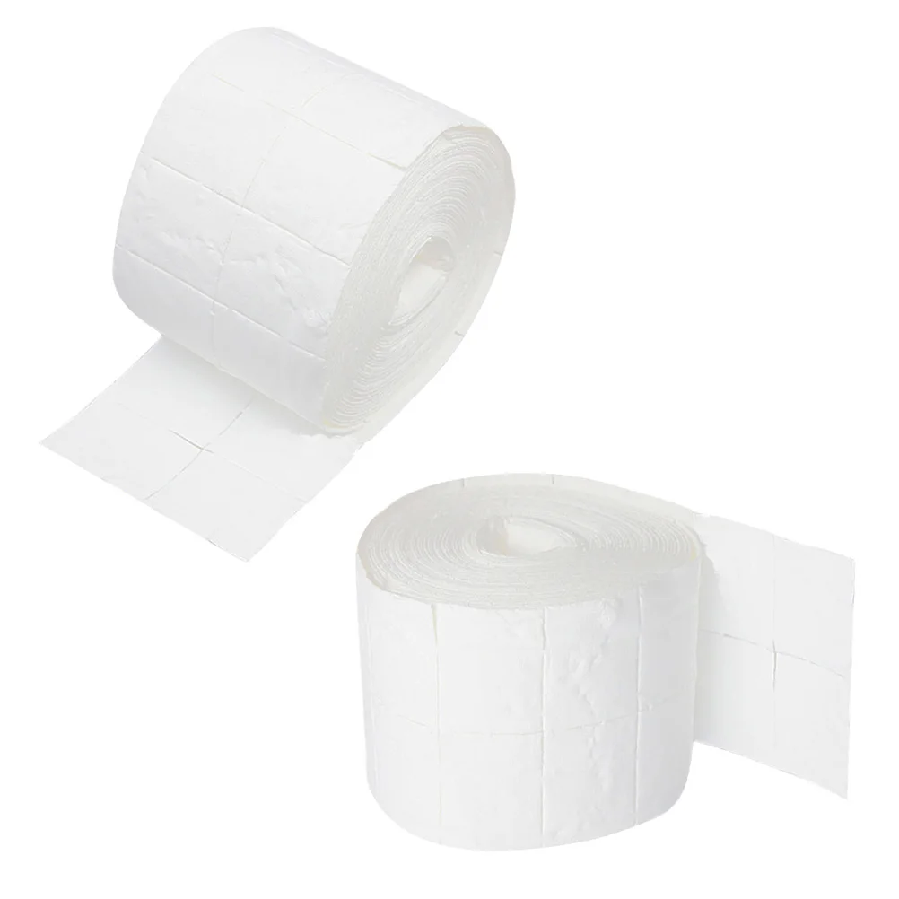 500Pcs Nail Polish Remover Pads Soft Strong Absorbent Disposable Sanitary for Manicure Pedicure Nail Gel Cleaning Tools