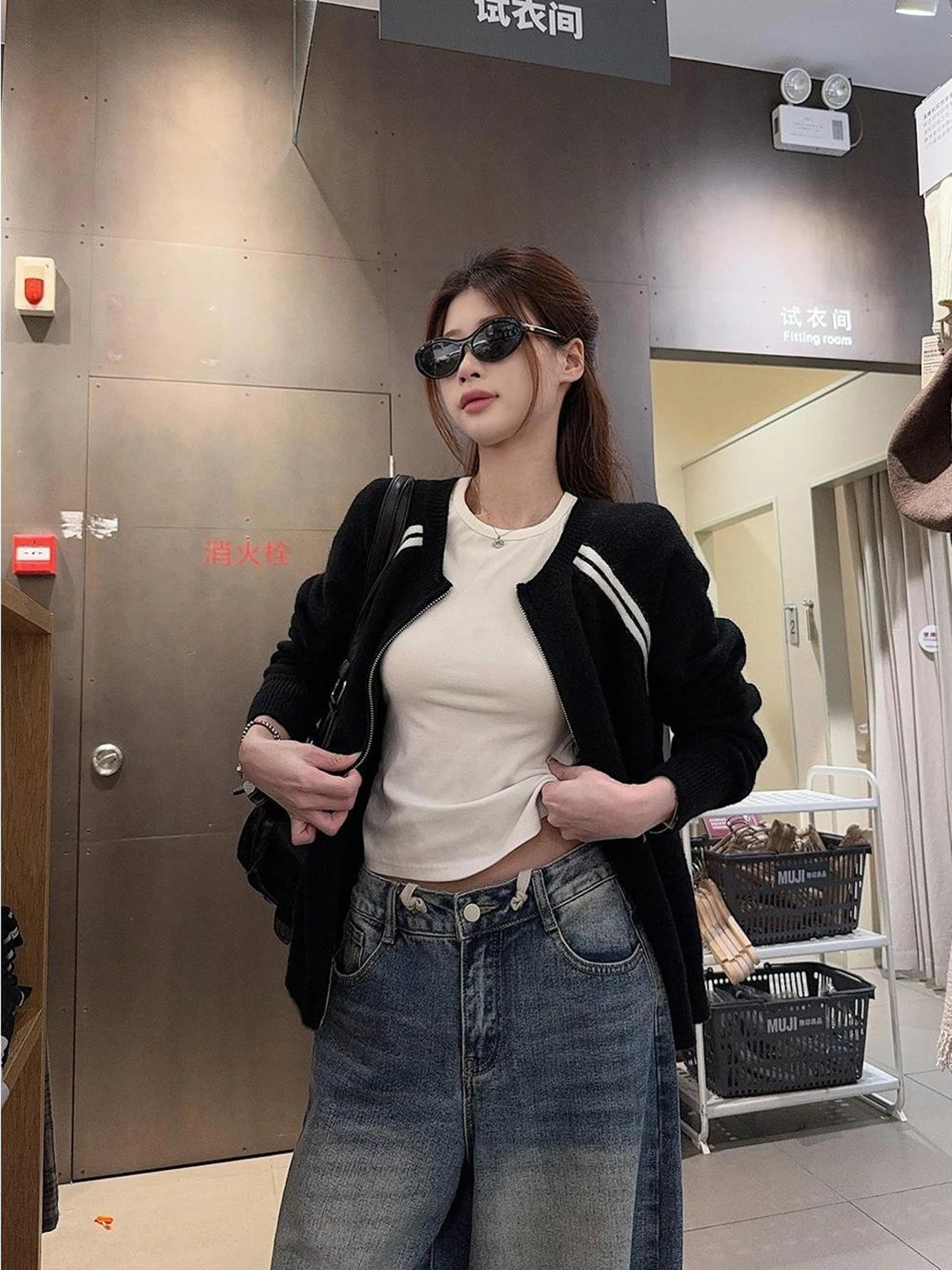 

Sweaters Jumpers Cardigans Womens Cardigan Unisex Oversized Fleece Lined Double-Pocket Snow Mountain Warm Thick Comfortable Cozy