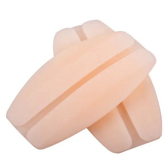 1 Pair 9*5cm Silicone Underwear Decompression Shoulder Pads Anti-slip Shoulder Pad Protector