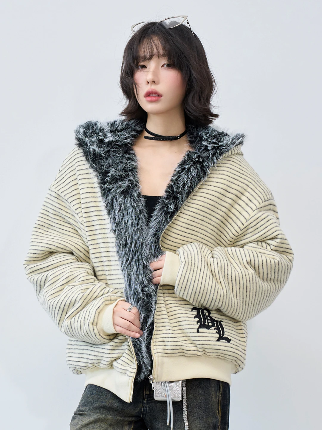 

Женское свободное хлопковое пальто с капюшоном Jaet Plu Thi, зимнее пальто Mountain Eagle Design, удобная повседневная верхняя одежда