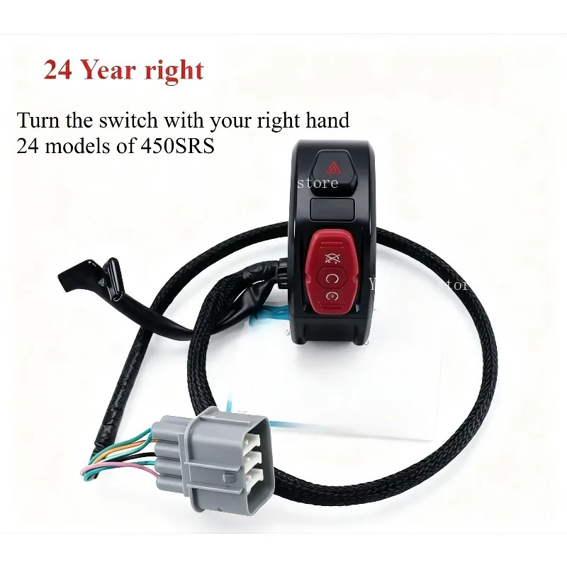 Motorcycle Parts Right Left Handlebar Switch Starter Horn Handle For  450SR CF450SR CF400-6 CF MOTO 450SRS 2024Year