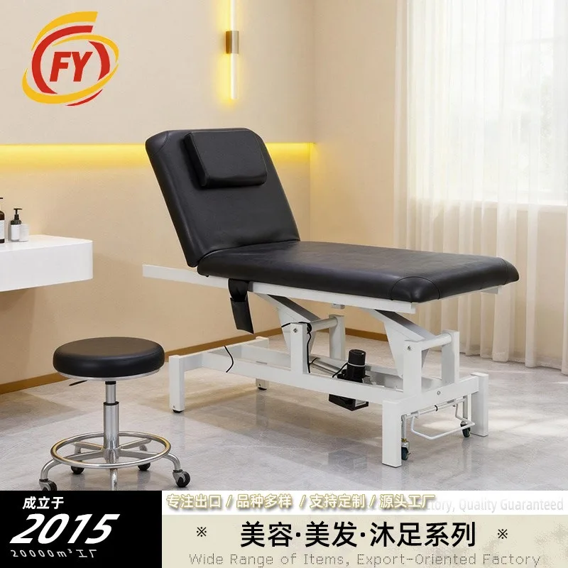 Electric beauty  Massage Physiotherapy Tattoo chair Massage body  Folding lifting tattoo embroidery bed Micro whole be