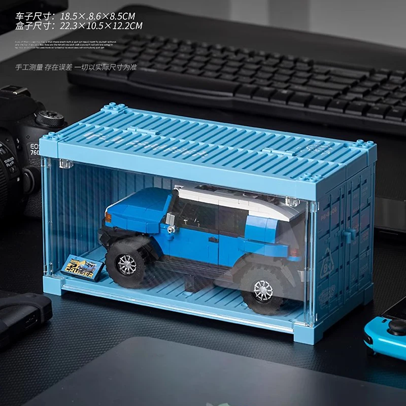 

Striking City 8806 Technical Off-road vehicle Model Building Blocks Brick Assembly Toys Carriage Display Box Christmas Gift Kids