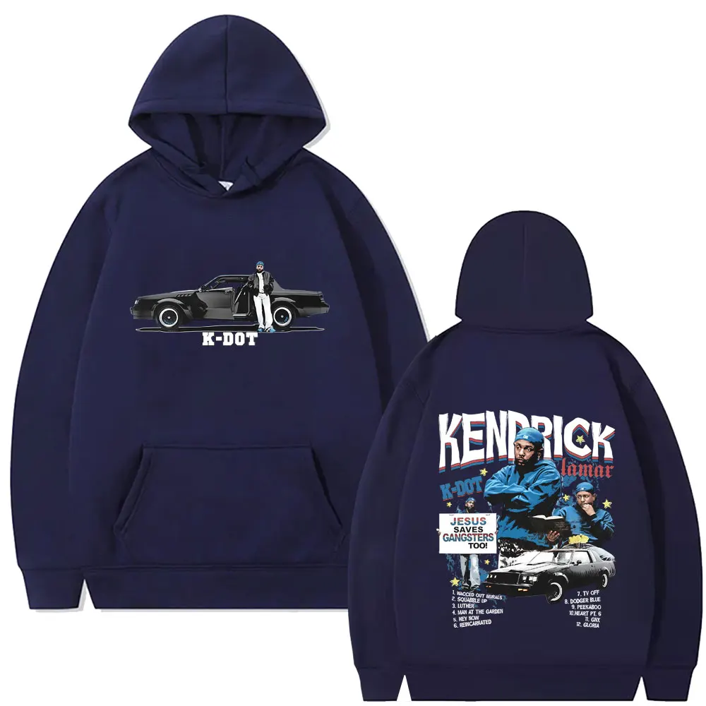 Rapper Kendrick Lamar Hoodie They Not Like Us Pullover Men Women Hip Hop Fashion Pop Music Sweatshirt Men's Oversized Hoodies