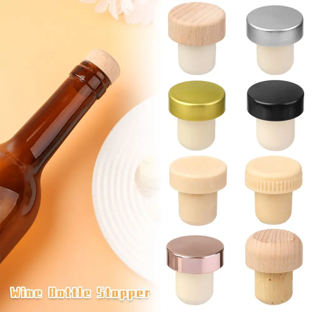 Reusable Wine Outlet Cap Bar Seal Wine Stopper Bottle Cover Sealer Plug Wine Bottle Stopper