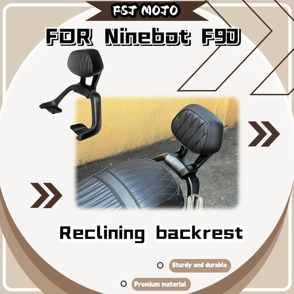 For Ninebot F90 All-In-One Aluminum Grab Bar Waist Backrest Rhombus Elastic Cushion Non-Destructive Assembly For Daily Family
