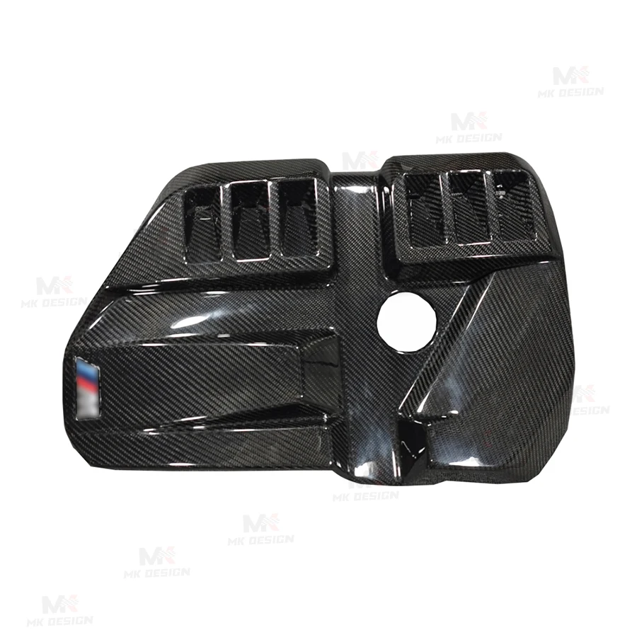 Dry Carbon Fiber Front Engine Cover for BMW G80 G81 M3 G82 G83 M4 Competition Sport S58 2021+ Engine Hood Cover Car Accessories