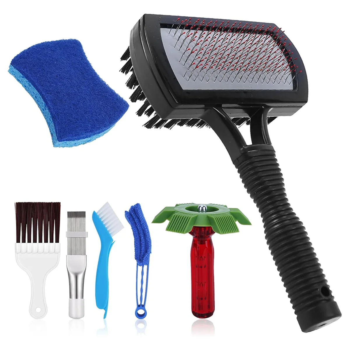 

A72P Different Air Conditioner Fin Cleaner Kit,Ac Coil Cleaner Air Refrigerator Fin Cleaner Evaporator Radiator Repair Clean