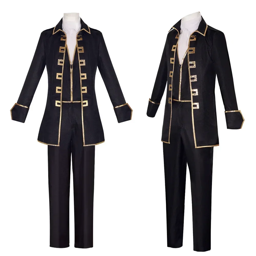 Anime GINTAMA Okita Sougo Cosplay Costume Women Man Uniform Outfit Okita Soug Cos Wig Halloween Cos Suits