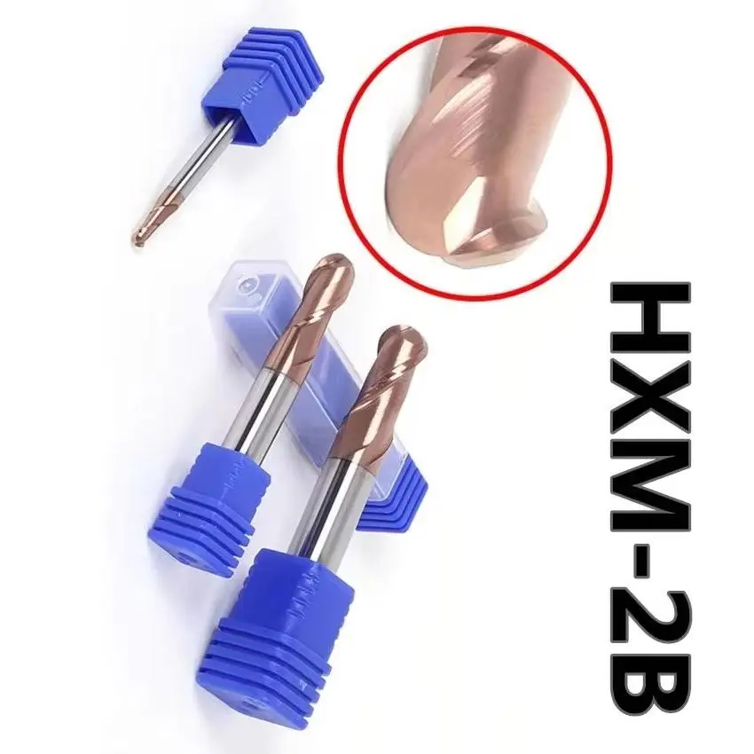 

HMX-2B-R1.5 ZCC.CT Шаровая концевая фреза с двумя кромками и прямым хвостовиком D3.0R1.5*6*6*50 2F Шаровая концевая фреза с 2 канавками Шаровые концевые фрезы