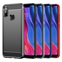 Shockproof Case For xiaomi 8 Mi8 Mi 9 lite Mi 9t pro Mi CC9 Pro cc9e Carbon Fiber Cover for mi 8se 9pro 5g mi9se Silicone Cases
