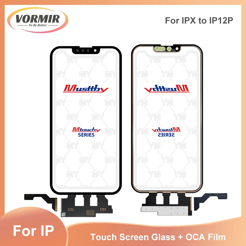 OEM Touch Screen Replacement 5pcs/Lot Touch Screen Digitizer with OCA Film for iPhone X11Pro X12 12Pro Glass Screen Repair Parts