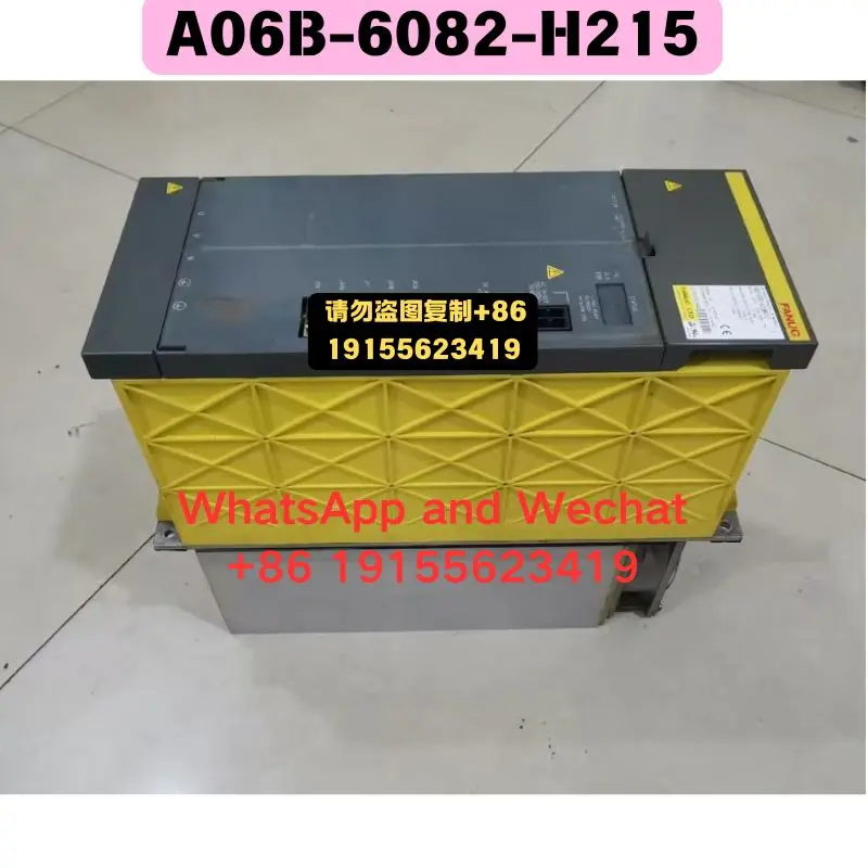 Used OEM disassembled parts A06B-6082-H215 Driver Functional test OK Fast delivery