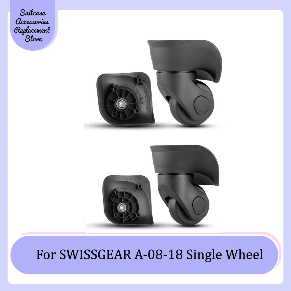 

For SWISSGEAR A-08-18 Universal Wheel Replacement Suitcase Smooth Silent Shock Absorbing Duarble Single Wheel Accessories Wheels