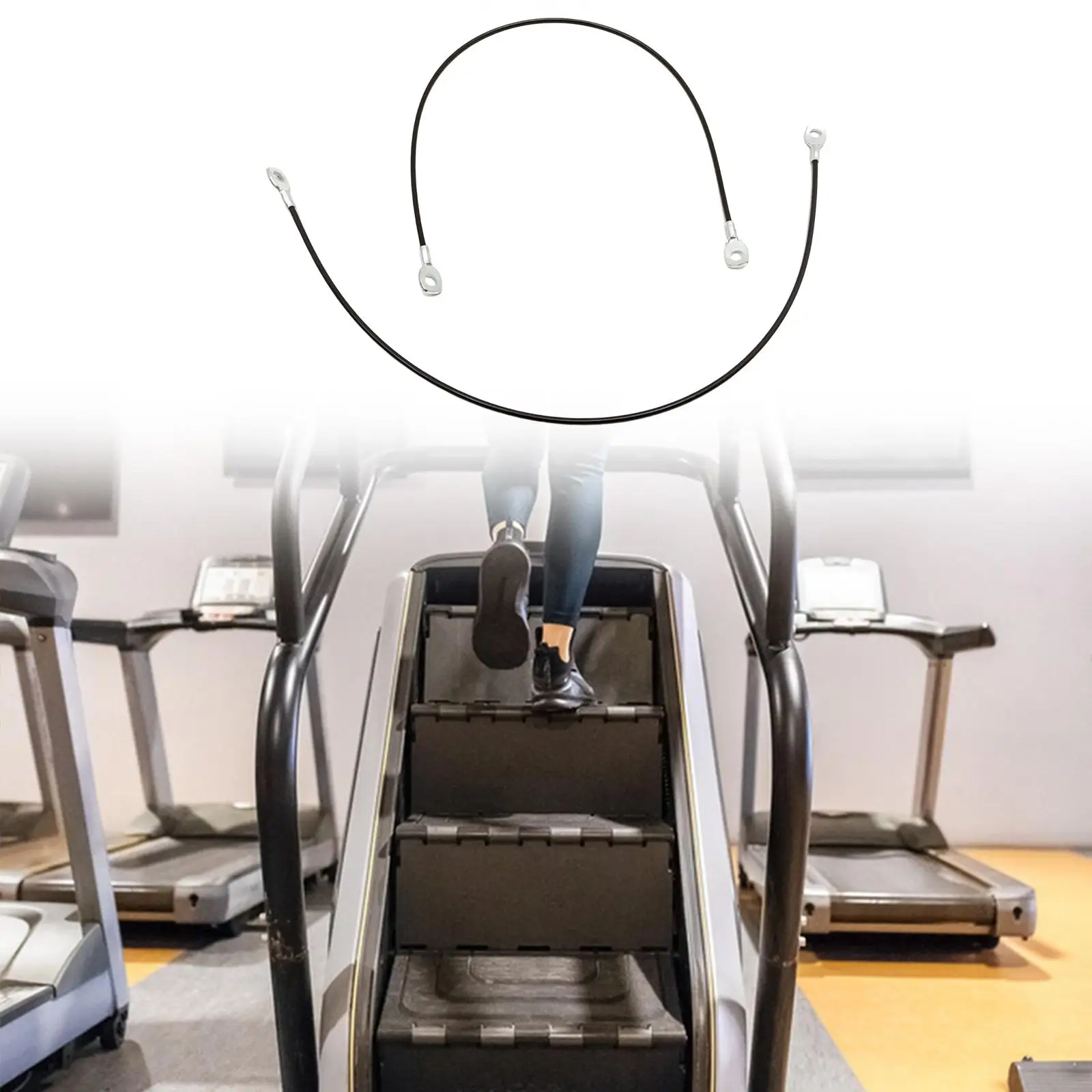 Stair Stepper Transmission Wire Rope Replace, Durability, Lightweight Supplies Accessories Fitness Equipment Wire Rope