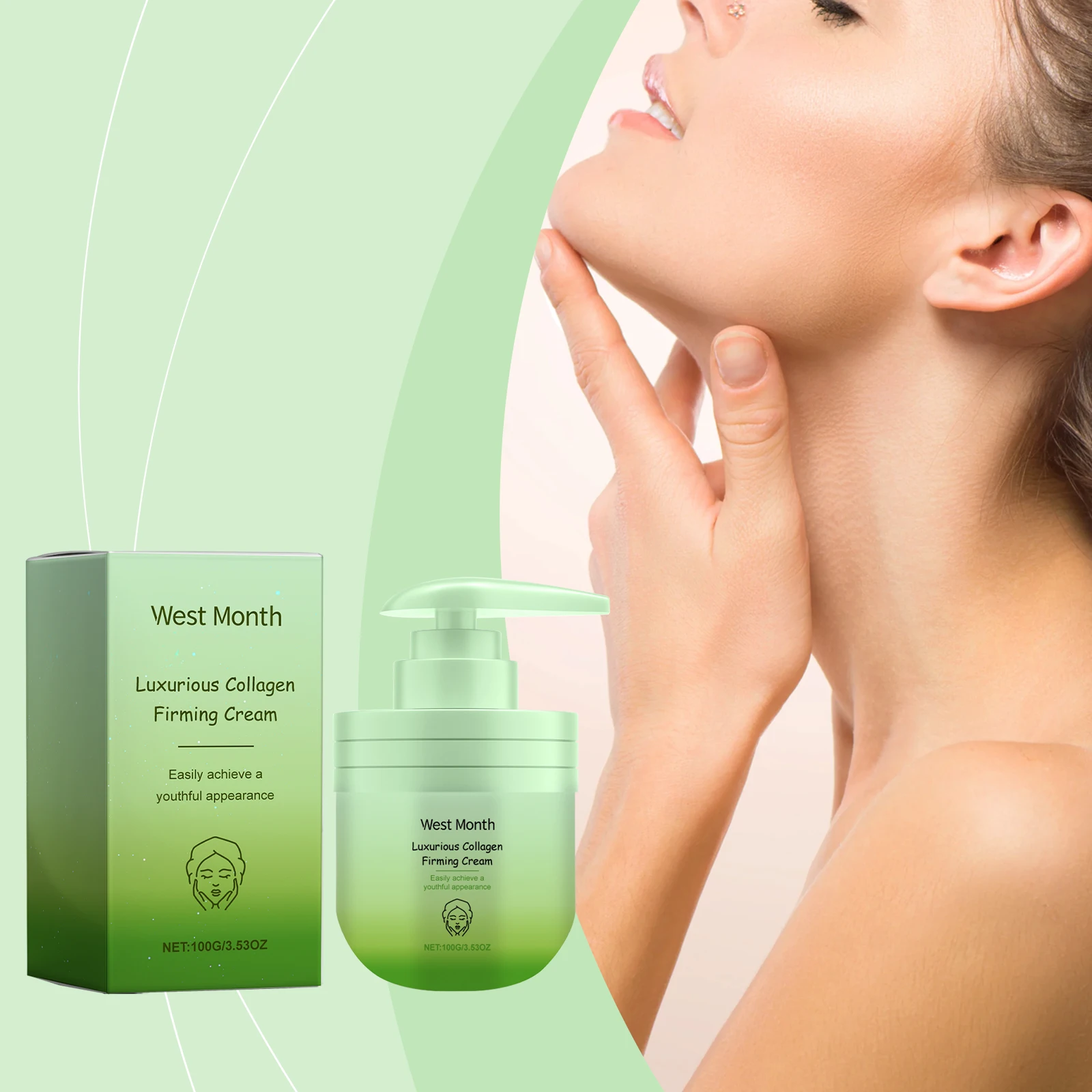 

Collagen Body Moisturizer Hydrating Moisturizing Firming Skin Care Body Lotion Significantly Improves Wrinkles and Fine Lines