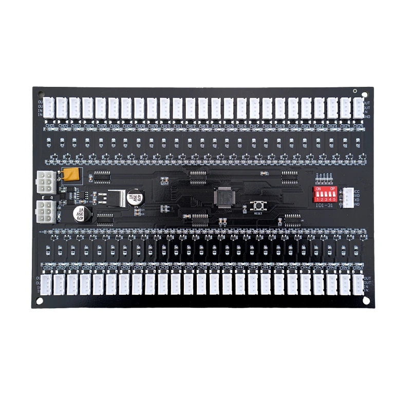 50 Way Lock Control Board 485 Serial Port Unlocking Multifunctional Lock Control Intelligent Cabinet Control Board