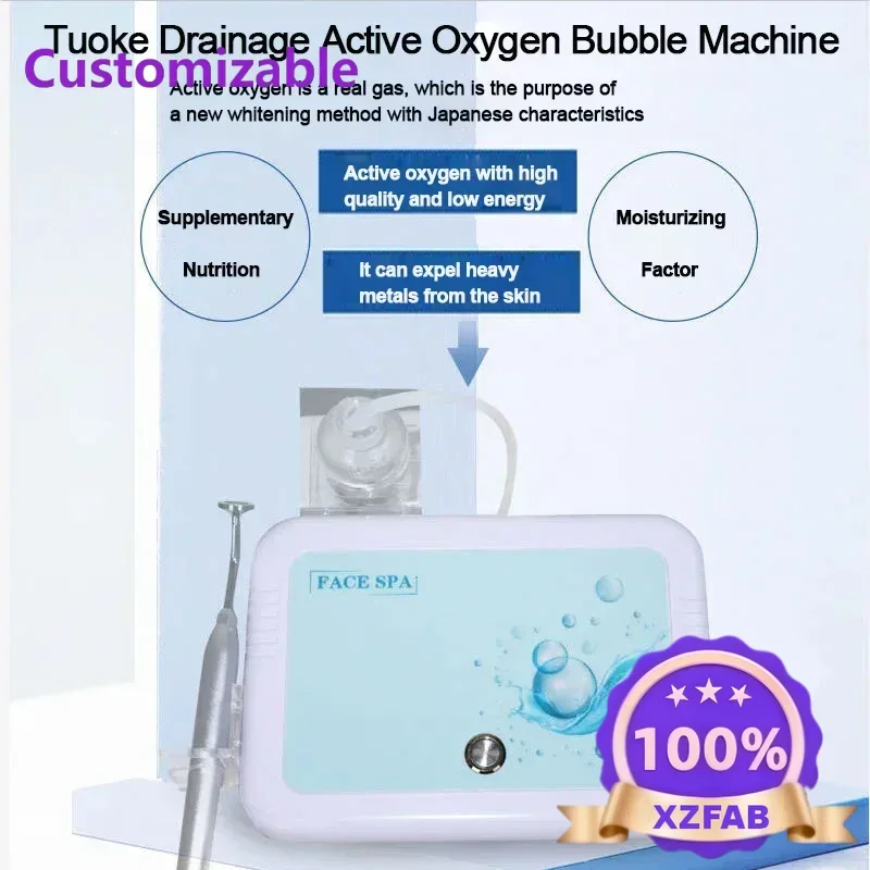 Factory Direct 2026 New Magic Oxygen Bubble Beauty Instrument Cleansing Facial Mites Skin Whitening Rejuvenation Management Salo