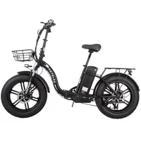 KETELES KF9 fat tire Folding frame e-bike with 1000W motor 48V 18ah lithium battery powerful foldable electric bike