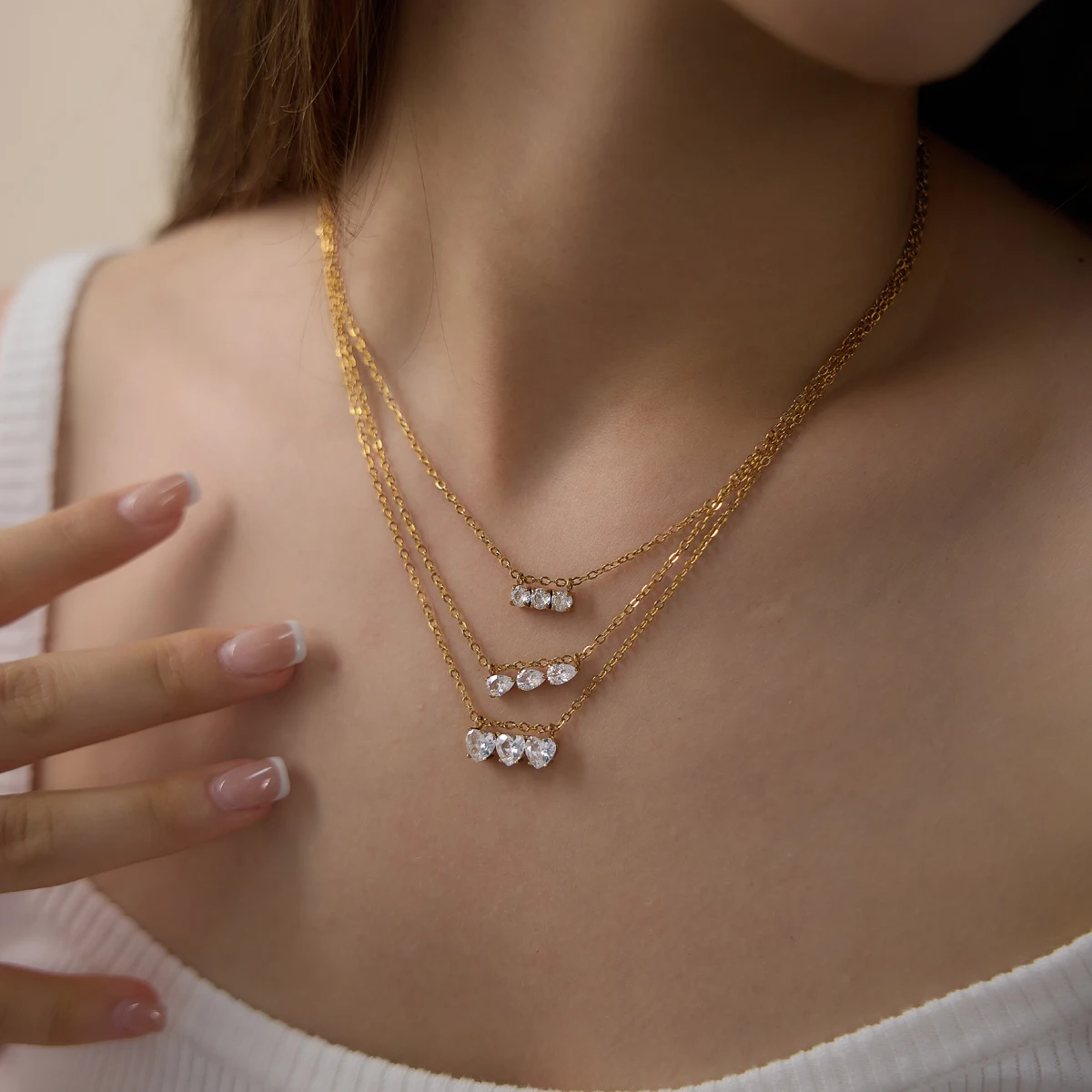 Collier avec pendentif en form - Steel Chain avis et prix