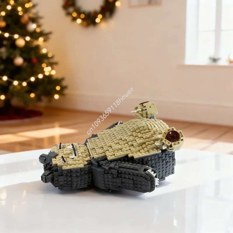 

981pcs MOC Snorlax Model Building Blocks Architecture Assemble Toys DIY Creative Idea Education Festival Gifts Birthday