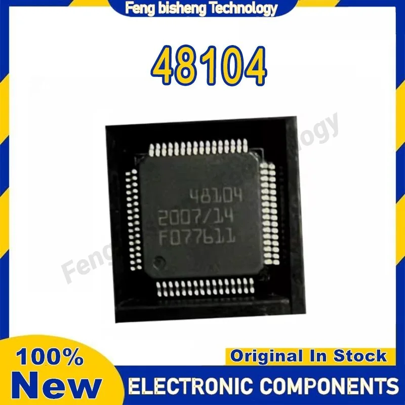 Novo chip original de placa de computador de carro 48104 QFP64 em estoque