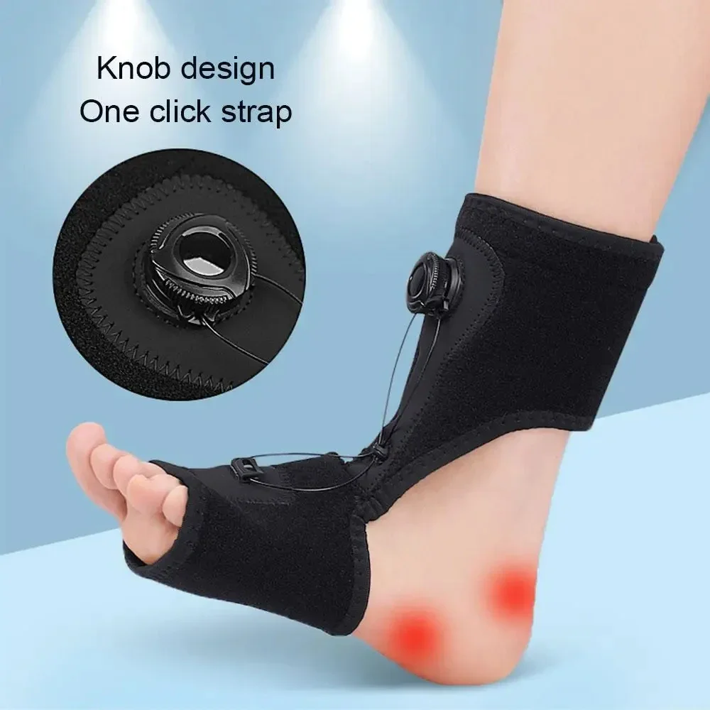 1Pc Plantar Fasciitis Night Splint Relieves Pain Associated,Plantar Fasciitis Brace & Tendonitis Relief Foot Drop Heel Arch Pain