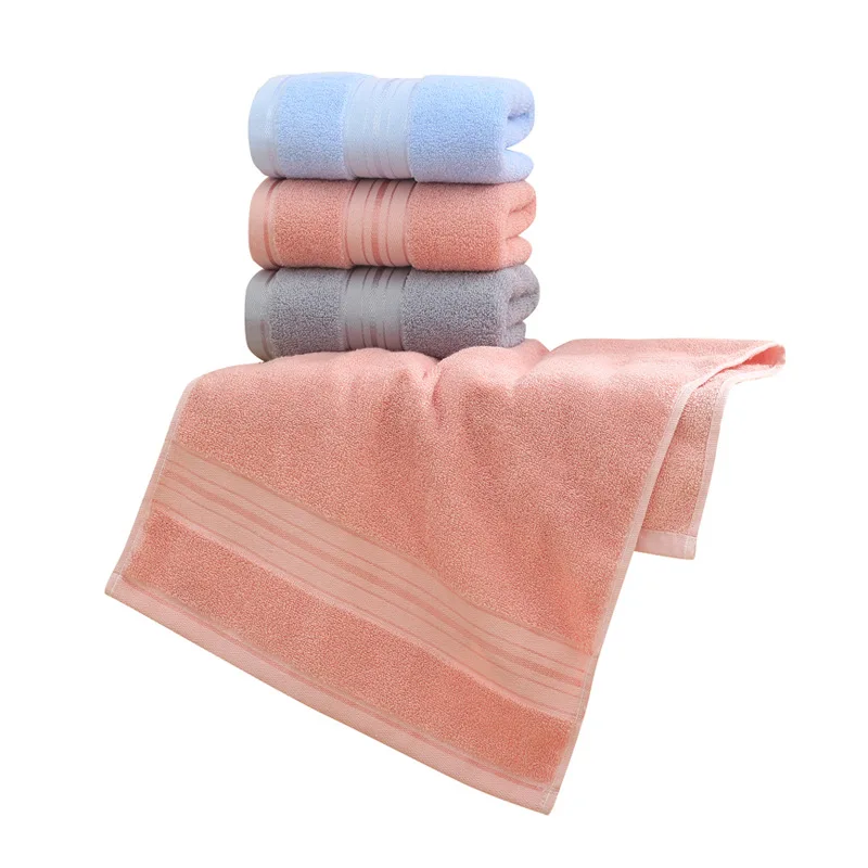 1PCS Premium Quality Soft Hand Towels 73 X 34cm 100% Cotton Highly Absorbent Towels for Bathroom Gym Hotel and Spa Hair Towels