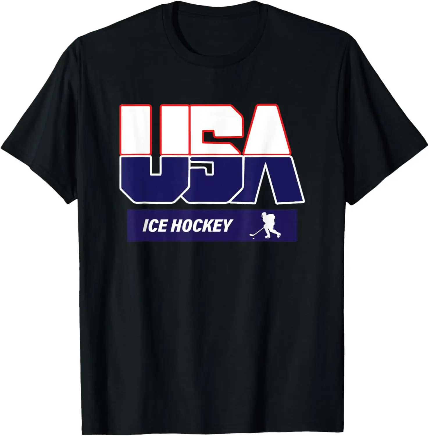 

Сувенирная футболка команды США Hockey 2022.